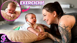 ENSINANDO O RAVI A FAZER EXERCÍCIO 💚 - Fran Japa