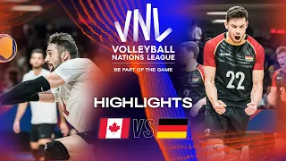 🇨🇦 CAN vs. 🇩🇪 GER - Highlights Week 1 | Men's VNL 2023