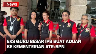 Jadi Korban Mafia Tanah, Eks Guru Besar IPB Buat Aduan ke Kementerian ATR/BPN - iNews Pagi 10/05