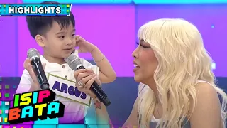 Vice Ganda meets the trending 'tinapay' kid Argus | Isip Bata