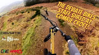 Riding Comrie Croft With The Deviate Bikes Crew! 🙌