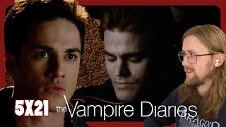 STEFAN DIED! - The Vampire Diaries 5X21 - 'Promised Land' Reaction