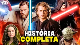 Resumo de Star Wars - Ordem Cronológica - A HISTÓRIA COMPLETA DE STAR WARS