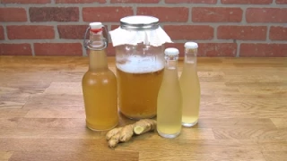 Water Kefir Ginger Tonic