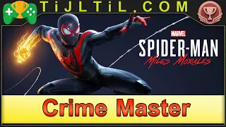 شرح  || Spider-Man: Miles Morales || تروفي Crime Master