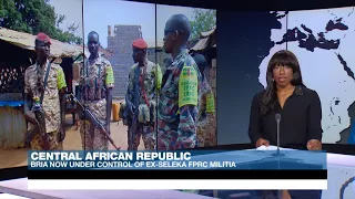 Militia groups take over Central African Republic town of Bria