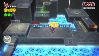 Super Mario 3D World (Wii U) - Backstreet Bustle (Green Stars, Stamp)