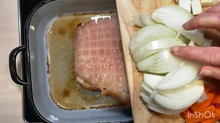 Bayerischer Schweinebraten - Schulrezept