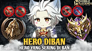 Namatin Mobile Legends tapi Pake Hero Yang Sering Di Ban