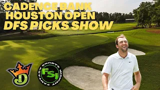 PGA DFS Preview Show - Houston Open- DraftKings Picks - 2022 Fantasy Golf