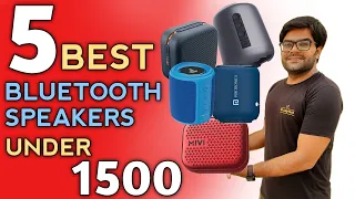 Best Bluetooth Speakers Under 1500 🔊🔊 Top 5 Bluetooth Speakers Under 1500 ⚡⚡