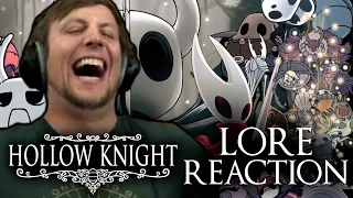 Hollow Knight Lore Reaction - mossbag / Silksong trailers / Iceberg / Secrets / Endings