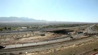 Time-lapse Footage of I-15 Bridge Replacement in Mesquite, NV