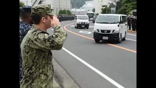 Raw: US Navy Honors Sailors Killed in Collision