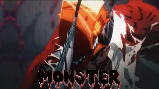 Denji | AMV | Chainsaw Man | Monster | AR | Video