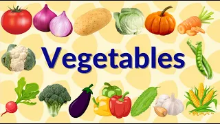 Vegetables Name | Vegetables Name In English | Vegetables Vocabulary | Kids TV