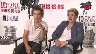 Harry Styles & Niall Horan ONE DIRECTION: THIS IS US (2013) interview