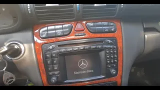 Mercedes W203 Comand 2.0 telephone