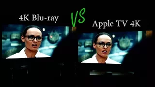 Apple TV 4K iTunes Movies (Dolby Vision HDR) vs 4K Blu-ray