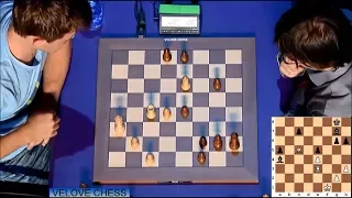 ROOK BISHOP VS DOUBLE BISHOP ENDGAME!!! Magnus Carlsen Vs Maxime Vachier-Lagrave - Blitz Chess 2016