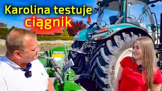 Piękna i Bestia 👉Karolina talerzuje broną Tolmet Megatron👉i testuje ciągnik Arbos 7240 [Korbanek]