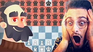 When Martin Played With 30 Queens Against Gotham Chess