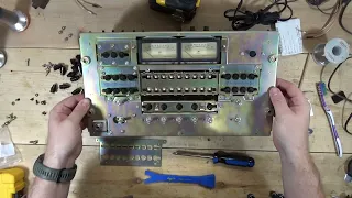 Nakamichi 610 Stereo Control Amplifier Repair - Frozen Buttons