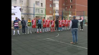 В Ханты-Мансийске стартовал первый городской турнир по дворовому футболу
