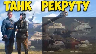 Which tank to choose a recruit ❓ Free premium tank 💥 Referral program 2.0 World of Tanks