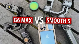 Zhiyun Smooth 5 vs Feiyutech G6 Max. Which Is The Best Smartphone Gimbal?