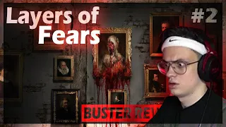 БУСТЕР НА ИЗМЕНЕ В LAYERS OF FEAR / ЭВЕЛОН СМОТРИТ БУСТЕРА / ЧАСТЬ 2 / BUSTER REWIND