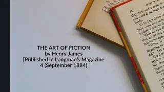 THE ART OF FICTION by Henry James (Full Text)