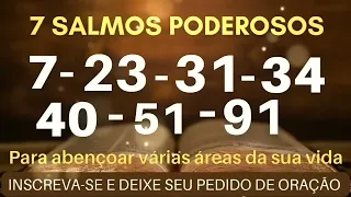 Os 7 salmos mais poderosos para abençoar várias áreas da sua vida.