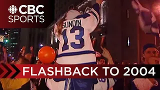 Toronto Maple Leafs fans going wild in 2004 after Game 7 win over the Ottawa Senators | CBC Sports