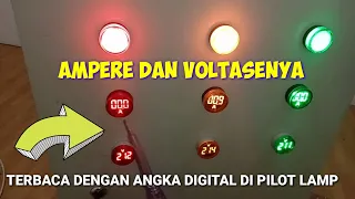 Cara Memasang Pilot Lamp Digital Untuk Membaca Ampere dan Voltase - Mbah Mulyo Chanel