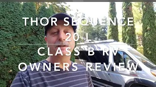Van Tour - Thor Sequence 20L Class B RV Review