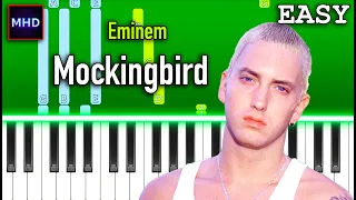 Eminem - Mockingbird - Piano Tutorial [EASY]