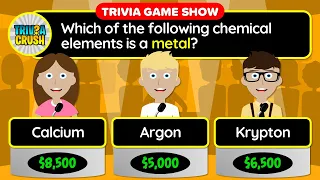 😃👉 GENERAL KNOWLEDGE QUIZ! - 20 Trivia Questions in a Unique Game Show Format | 24-047