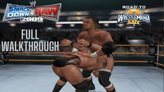 Triple H's Road to Wrestlemania [WWE Smackdown vs Raw 2009] [Full Walkthrough] (PS2) (1080p)