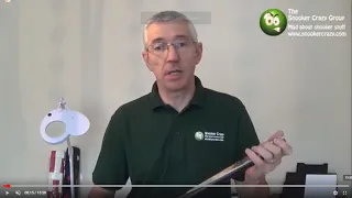 Removing scratches from your snooker cue acrylic badge