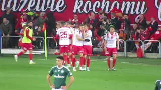 Widzew Łódź 1-0 Legia Warszawa - Fran Alvarez GOL! - HISTORYCZNA CHWILA W KLASYKU! 2023/24