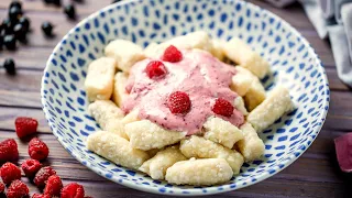 THE RECIPE IS SUPER! Lazy dumplings with berry sour cream | Ievgene Klopotenko