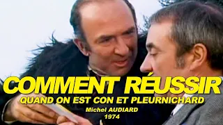 COMMENT RÉUSSIR QUAND ON EST CON ET PLEURNICHARD 1974 N°1/2 (Jean-Pierre MARIELLE, Jean CARMET)