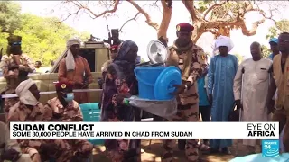 Some 30,000 people arrive in Chad from Sudan • FRANCE 24 English