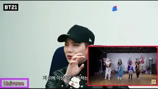 BTS Reaction to Blackpink "How U Like that "Funny performance (Frozen) #armyblinkmade ep-55