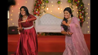 Surprise Dance Performance  on Wedding Reception | Reception Vibes❤️ | VR Sister's | Dance Cover😍😍😊