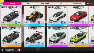 Forza Horizon 5 gameplay Cars in AUTOSHOW