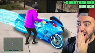 DÜNYANIN EN PAHALI HIZLI MOTORSIKLETINI BULDUM - GTA 5 MODS