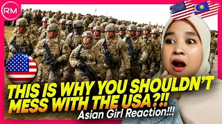 ASIAN GIRL REACT TO 5 REASONS YOU SHOULDN'T MESS WITH AMERICA?! FOR REAL?!