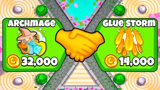 So I tried this tower combination and it's broken... (Bloons TD Battles 2)